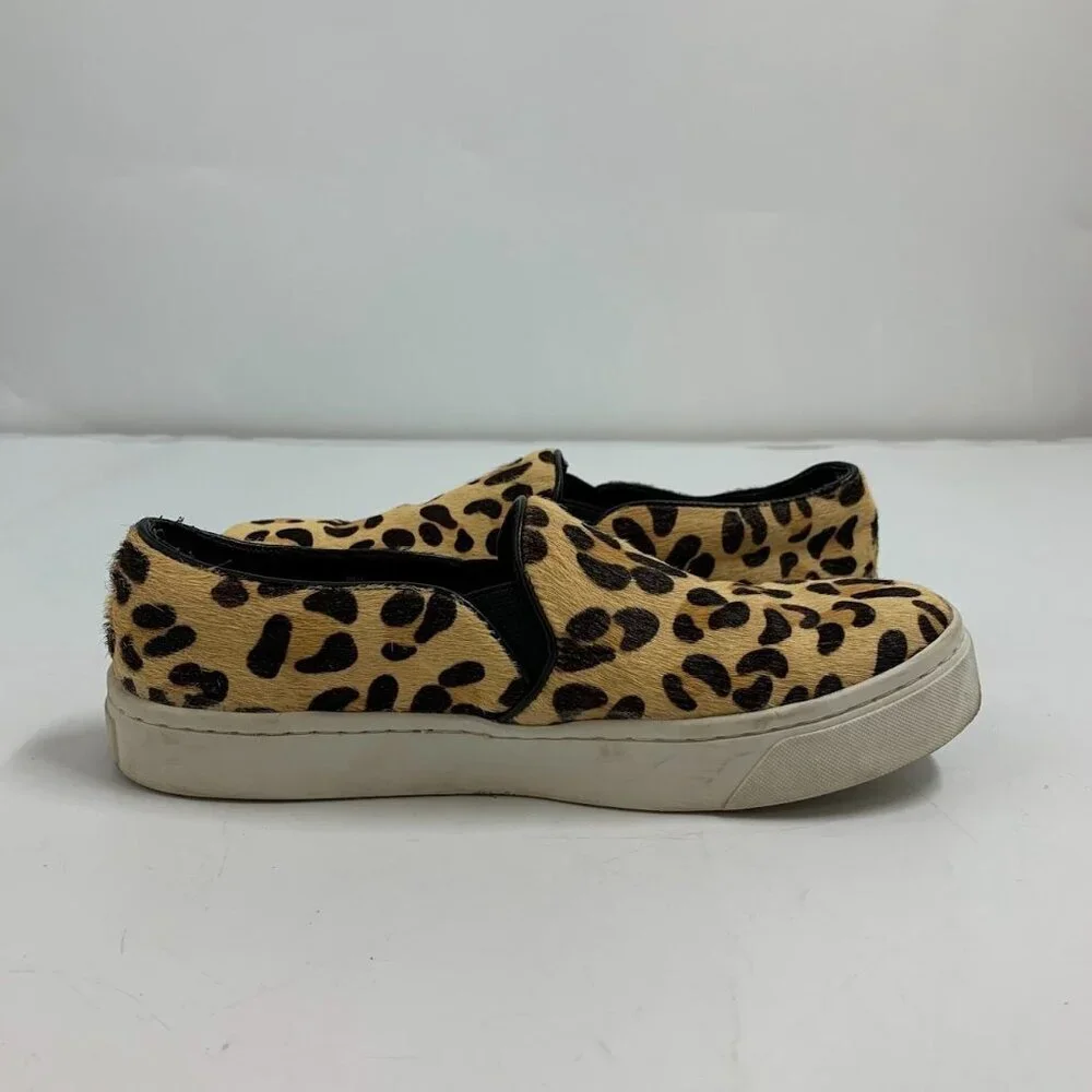 Steve Madden Womens Ecentrcl Brown Slip On Casual Shoes Sneakers Size 7‎